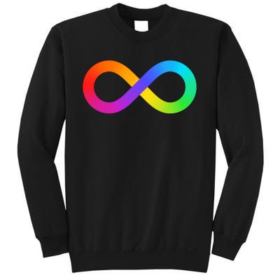 Neurodiversity Rainbow Infinity Autism Sweatshirt