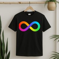 Neurodiversity Rainbow Infinity Autism T-Shirt