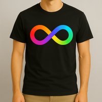 Neurodiversity Rainbow Infinity Autism T-Shirt