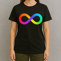 Neurodiversity Rainbow Infinity Autism T-Shirt