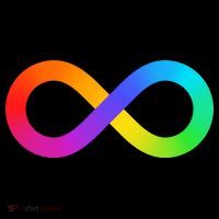 Neurodiversity Rainbow Infinity Autism T-Shirt