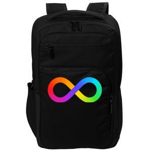 Neurodiversity Rainbow Infinity Autism Impact Tech Backpack