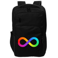 Neurodiversity Rainbow Infinity Autism Impact Tech Backpack