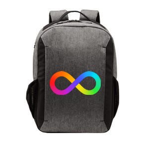 Neurodiversity Rainbow Infinity Autism Vector Backpack