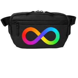 Neurodiversity Rainbow Infinity Autism Crossbody Pack