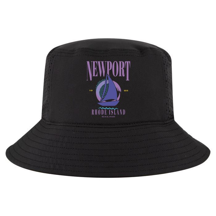 Newport Rhode Island Saling Cool Comfort Performance Bucket Hat