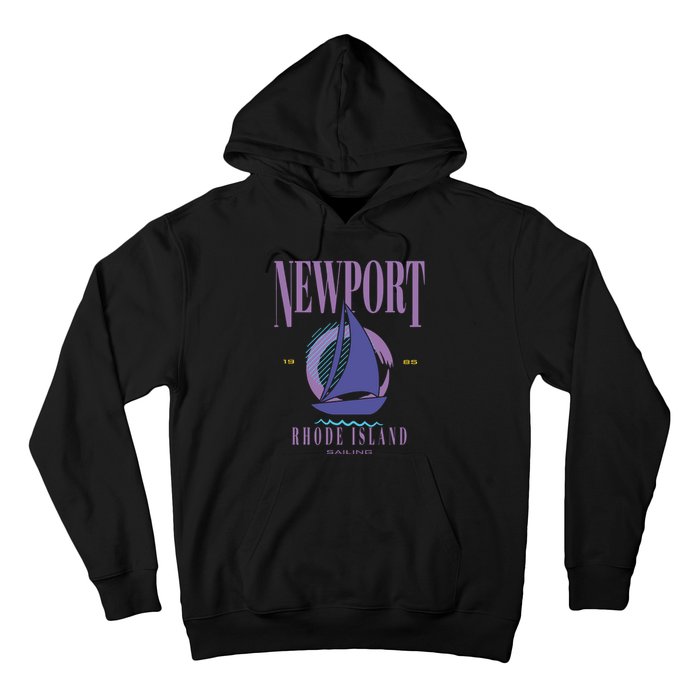 Newport Rhode Island Saling Hoodie