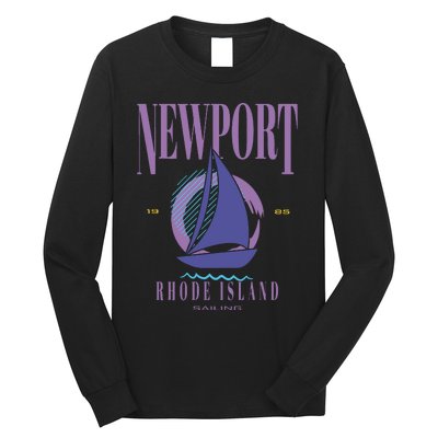 Newport Rhode Island Saling Long Sleeve Shirt