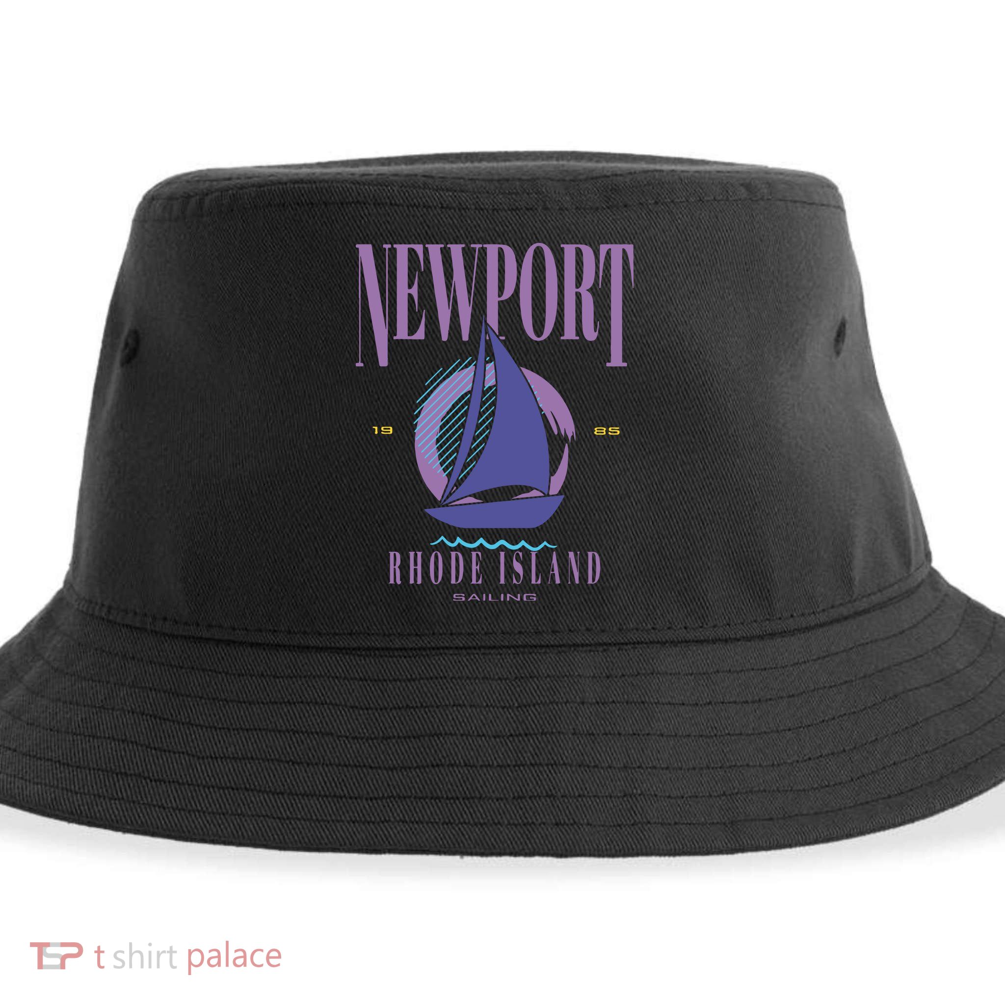 Newport Rhode Island Saling Sustainable Bucket Hat