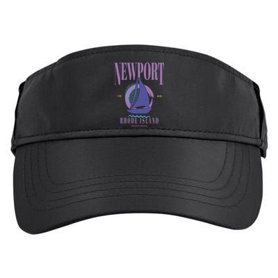 Newport Rhode Island Saling Adult Drive Performance Visor