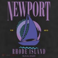Newport Rhode Island Saling 11oz C Handle Ceramic Mug