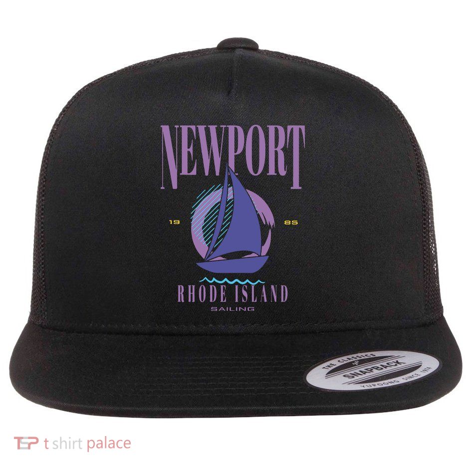 Newport Rhode Island Saling Flatbill Hat