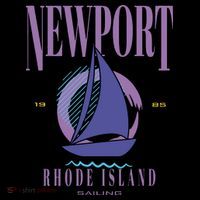 Newport Rhode Island Saling Flatbill Hat