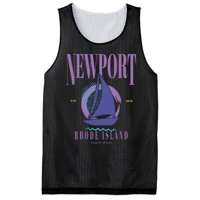 Newport Rhode Island Saling Mesh Reversible Basketball Jersey Tank