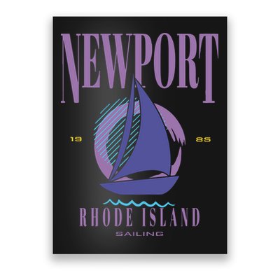 Newport Rhode Island Saling Poster