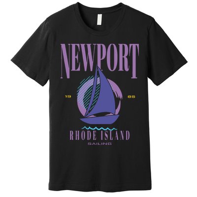 Newport Rhode Island Saling Premium T-Shirt