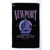 Newport Rhode Island Saling Golf Towel