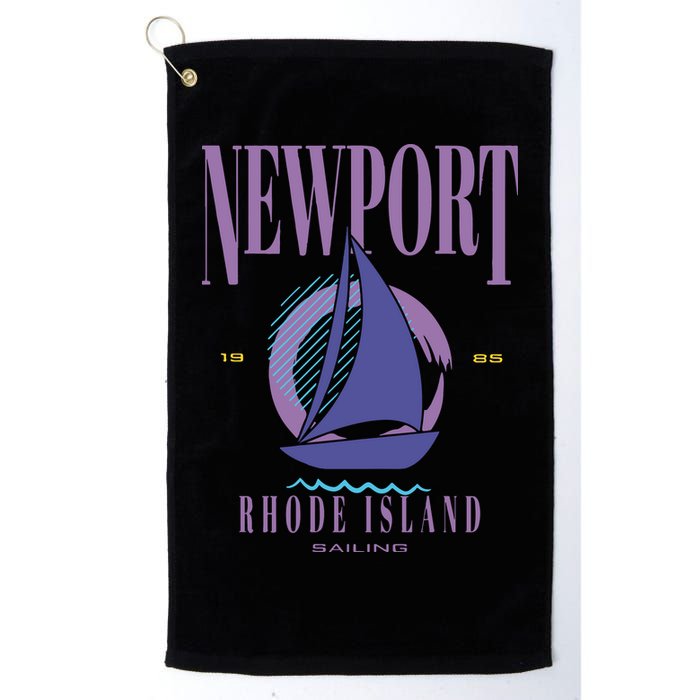 Newport Rhode Island Saling Golf Towel