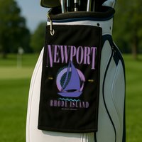Newport Rhode Island Saling Golf Towel