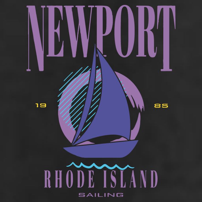 Newport Rhode Island Saling Golf Towel