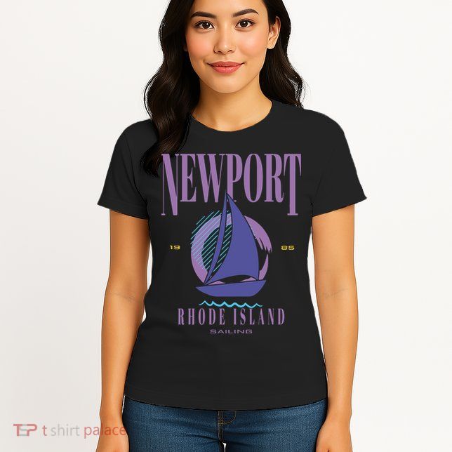 Newport Rhode Island Saling Womens T-Shirt
