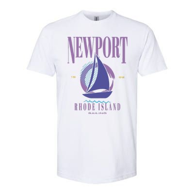 Newport Rhode Island Saling Softstyle® CVC T-Shirt