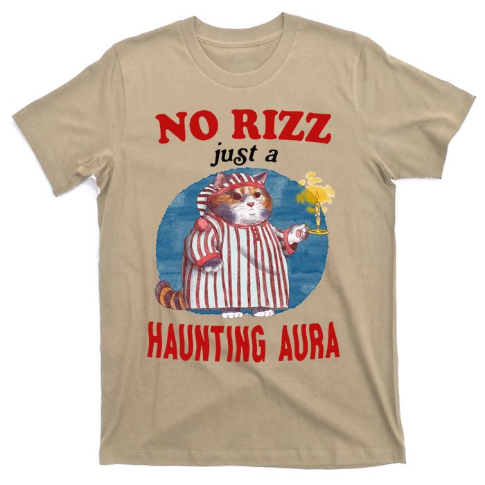 No Rizz Just Haunting Aura T-Shirt