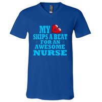 Nurse Rn Lpn Valentines Specialized Nursing Job Loved One Cute Gift V-Neck T-Shirt