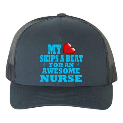 Nurse Rn Lpn Valentines Specialized Nursing Job Loved One Cute Gift Yupoong Adult 5-Panel Trucker Hat