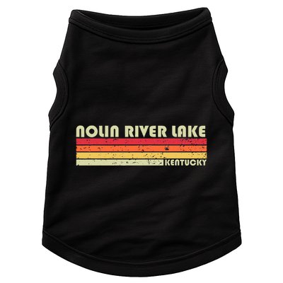 Nolin River Lake Kentucky Funny Fishing Camping Summer Doggie Tank