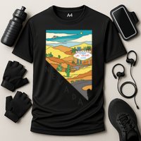 Nevada Retro Las Vegas Cooling Performance Crew T-Shirt