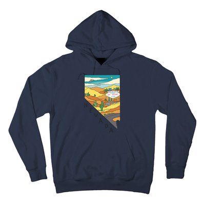 Nevada Retro Las Vegas Hoodie