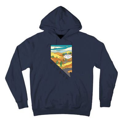 Nevada Retro Las Vegas Tall Hoodie