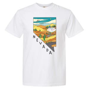 Nevada Retro Las Vegas Garment-Dyed Heavyweight T-Shirt