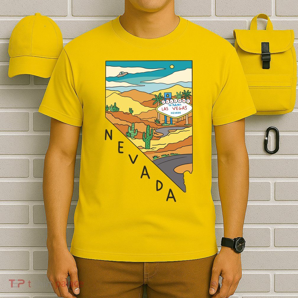 Nevada Retro Las Vegas T-Shirt