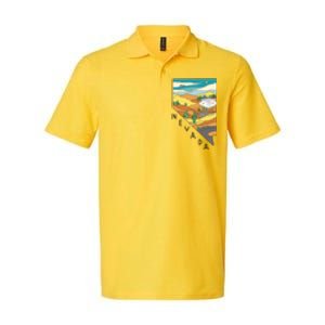 Nevada Retro Las Vegas Softstyle Adult Sport Polo