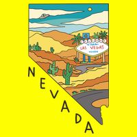 Nevada Retro Las Vegas 25L Jumbo Tote