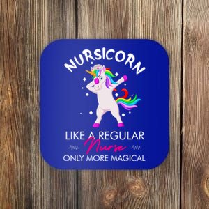 Nursicorn Regular More Magical Unicorn Nurse Funny Nurses Gift Coaster