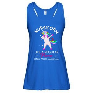 Nursicorn Regular More Magical Unicorn Nurse Funny Nurses Gift Ladies Essential Flowy Tank