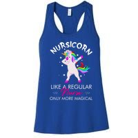 Nursicorn Regular More Magical Unicorn Nurse Funny Nurses Gift Women's Racerback Tank