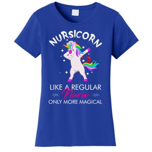 Nursicorn Regular More Magical Unicorn Nurse Funny Nurses Gift Women's T-Shirt