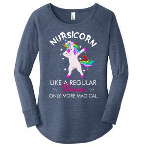 Nursicorn Regular More Magical Unicorn Nurse Funny Nurses Gift Women's Perfect Tri Tunic Long Sleeve Shirt