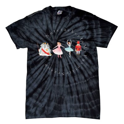 Nutcracker Rat Mouse King Princess Is My Favorite Season Tie-Dye T-Shirt