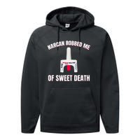 Narcan Robbed Me Of Sweet Death Performance Fleece Hoodie