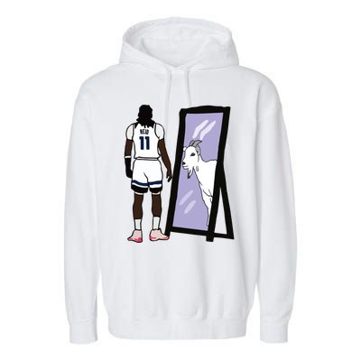 Reid Mirror Goat Garment-Dyed Fleece Hoodie