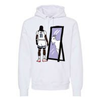 Reid Mirror Goat Premium Hoodie