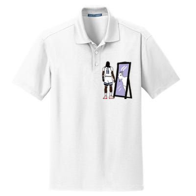 Reid Mirror Goat Dry Zone Grid Polo