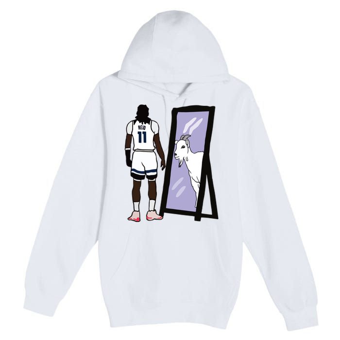 Reid Mirror Goat Premium Pullover Hoodie