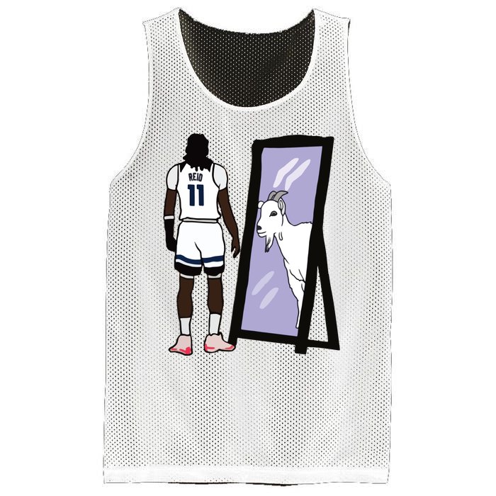 Reid Mirror Goat Mesh Reversible Basketball Jersey Tank