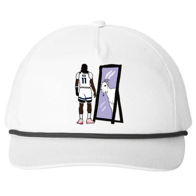 Reid Mirror Goat Snapback Five-Panel Rope Hat